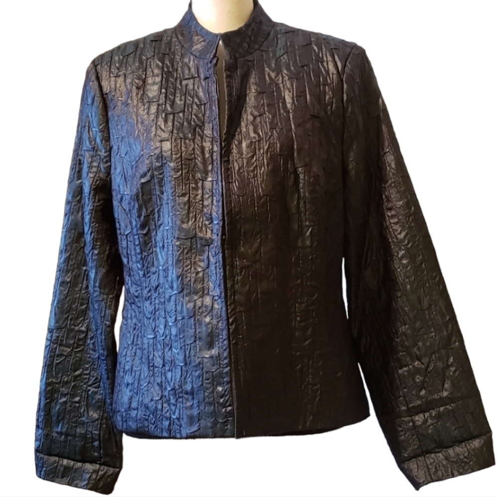 Woman's Toni Morgan Iridescent Blazer Suit Coat